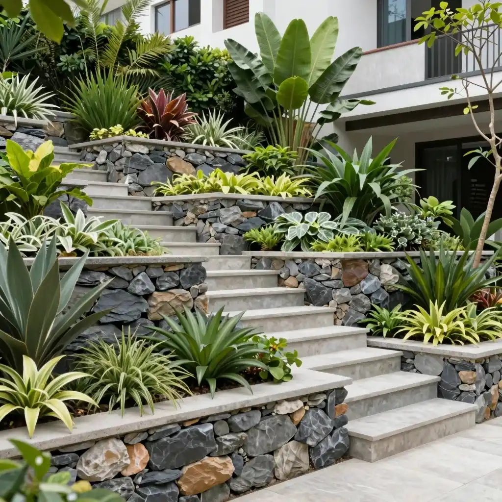 Taman Terasering Anti Longsor