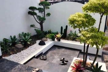 Hasil Taman Minimalis Rapi